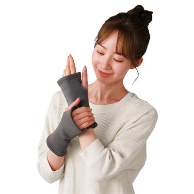 ふかふか裏起毛　ハンドウォーマー