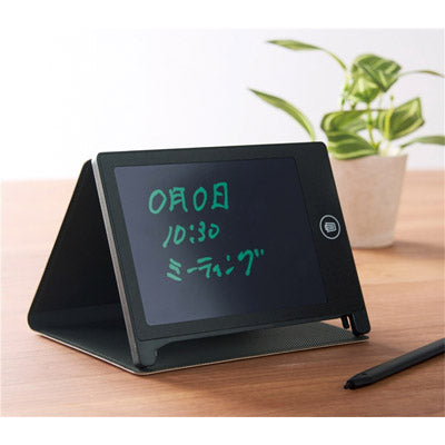 カバー付き電子メモパッド１個（ブラウン）