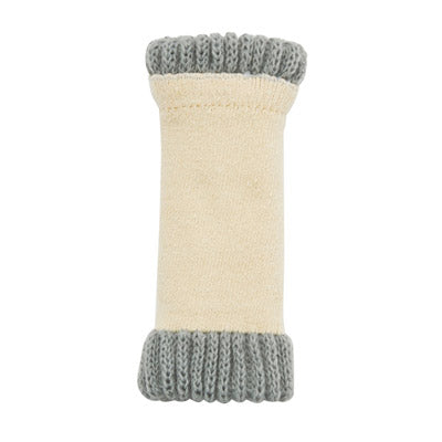 シルク混アンクルウォーマー２枚組