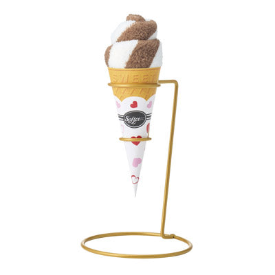 まるでソフトクリームなミニタオル１枚