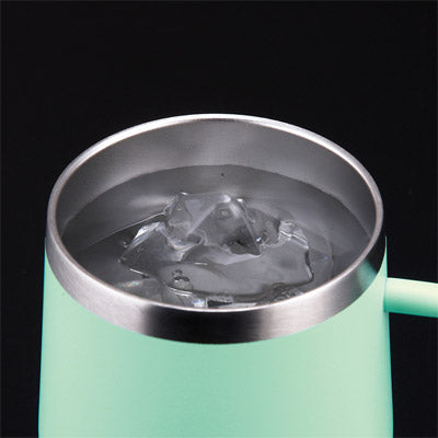 Smoo・真空二重構造ステンレスマグカップ（ライトグリーン）