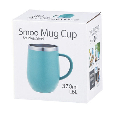 Smoo・真空二重構造ステンレスマグカップ（ライトブルー）