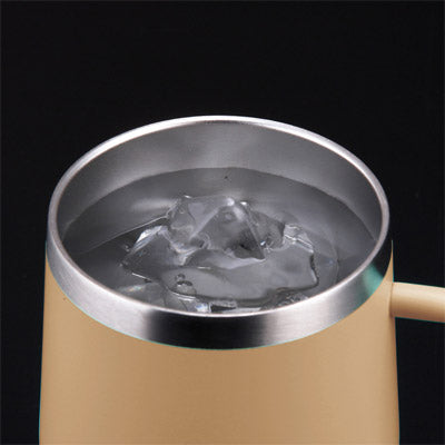 Smoo・真空二重構造ステンレスマグカップ（ライトブラウン）