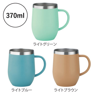 Smoo・真空二重構造ステンレスマグカップ（ライトブラウン）