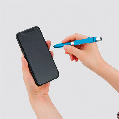 4in1マルチボールペン（ブルー）