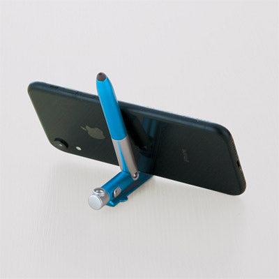 4in1マルチボールペン（ブルー）