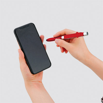 4in1マルチボールペン（レッド）