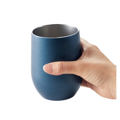 真空ステンレスサーモタンブラー３９０ｍｌ１個（ネイビー）