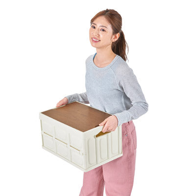 テーブルになるコンテナボックス