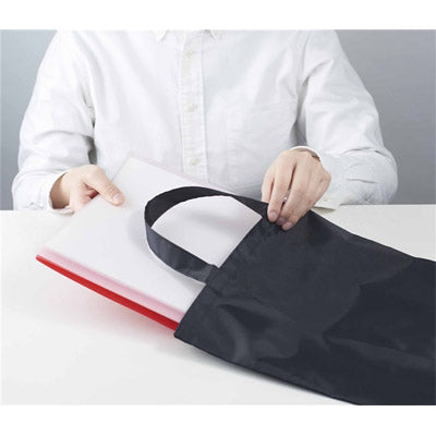 Ｅｃｏｌｏｒ　クルっとまとめるＡ４バッグ（ブラック）