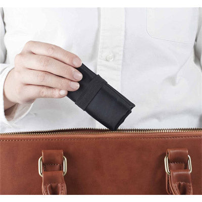 Ｅｃｏｌｏｒ　クルっとまとめるＡ４バッグ（ブラック）