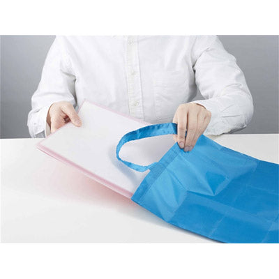 Ｅｃｏｌｏｒ　クルっとまとめるＡ４バッグ（ブルー）