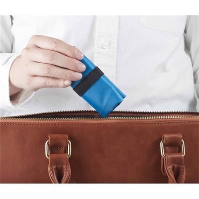 Ｅｃｏｌｏｒ　クルっとまとめるＡ４バッグ（ブルー）