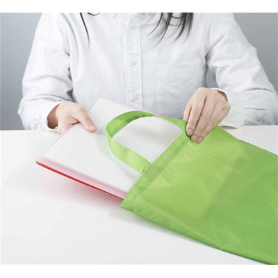 Ｅｃｏｌｏｒ　クルっとまとめるＡ４バッグ（グリーン）