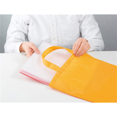 Ｅｃｏｌｏｒ　クルっとまとめるＡ４バッグ（イエロー）