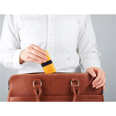 Ｅｃｏｌｏｒ　クルっとまとめるＡ４バッグ（イエロー）