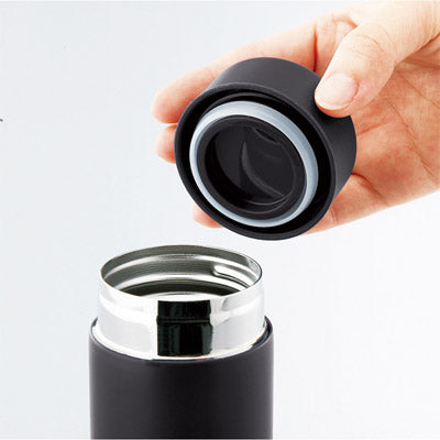 スマート真空ステンレスボトル（ブラック）