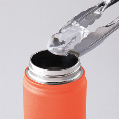 ビーサイド・真空二重ハンドル付きマグボトル 500ml（オレンジ）