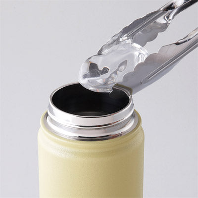 ビーサイド・真空二重ハンドル付きマグボトル 500ml（カーキ）