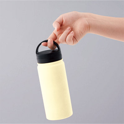 ビーサイド・真空二重ハンドル付きマグボトル 500ml（ホワイト）