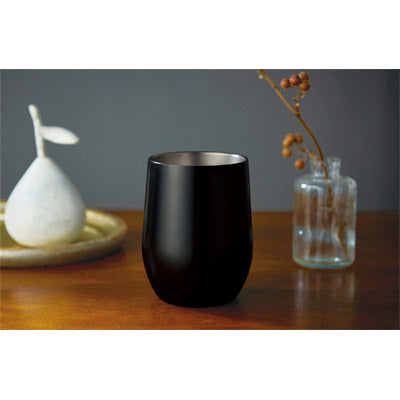 真空ステンレスサーモタンブラー３９０ｍｌ１個（ブラック）