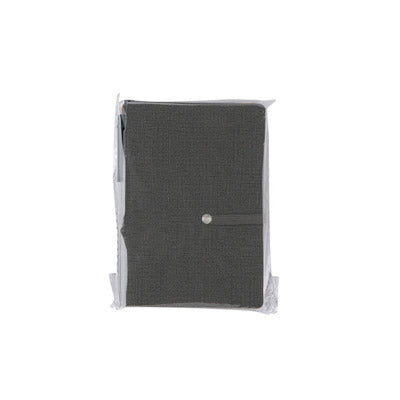 ハードタイプカバーA6ノート（付箋付き）（グレー）