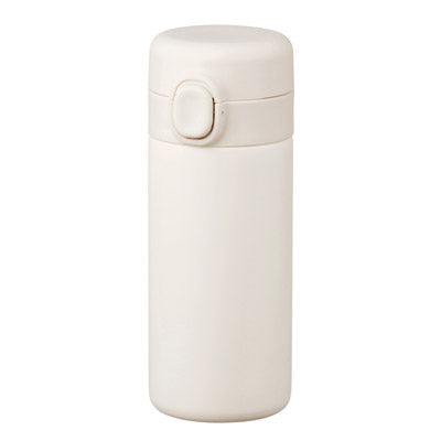 ワンプッシュ真空ステンレスボトル３２０ｍｌ１本（ホワイト）