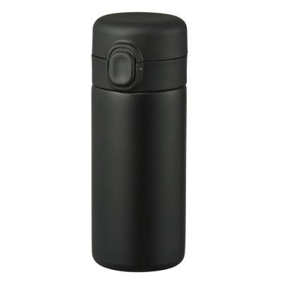 ワンプッシュ真空ステンレスボトル３２０ｍｌ１本（ブラック）