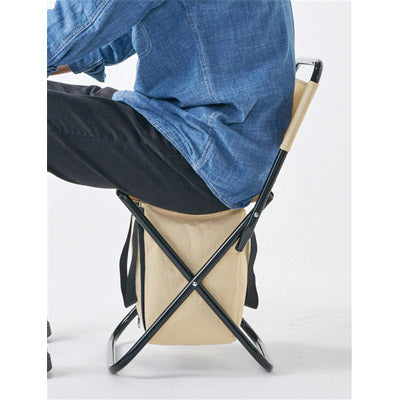 アウトドア保冷温バッグ付きチェア
