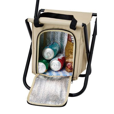 アウトドア保冷温バッグ付きチェア