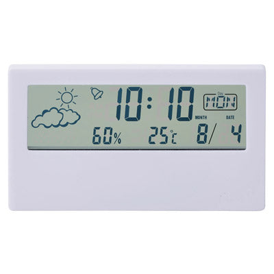 クリアスクリーン多機能デジタル時計
