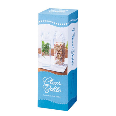 パック型クリアボトル５００ｍｌ