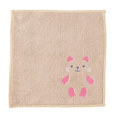 アニマルタオルハンカチ１個