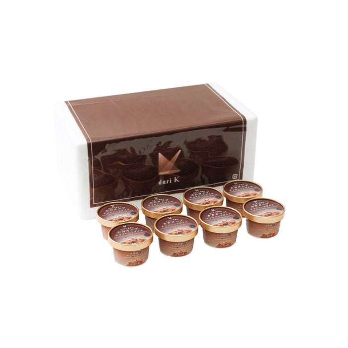 京都「ｄａｒｉ　Ｋ」ザクザク食感のカカオニブチョコレートアイス