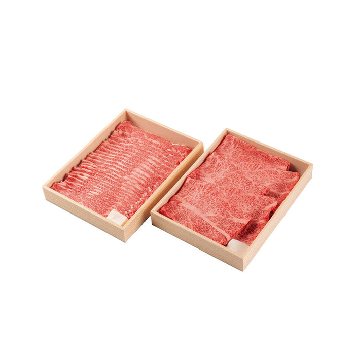 近江牛　肩ロース・カルビ食べ比べセット