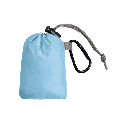 アヴァンセ・ポータブルエコバッグ(カラビナ付き）（ブルー）