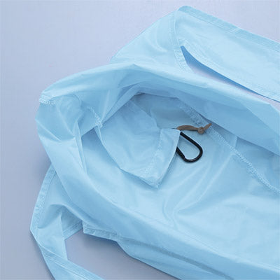 アヴァンセ・ポータブルエコバッグ(カラビナ付き）（ブルー）