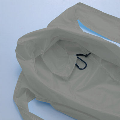 アヴァンセ・ポータブルエコバッグ(カラビナ付き）（グレー）