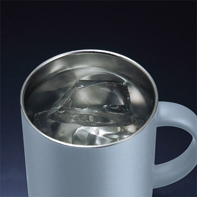 サーモス・真空断熱マグカップ280ml（アッシュブルー）JDG