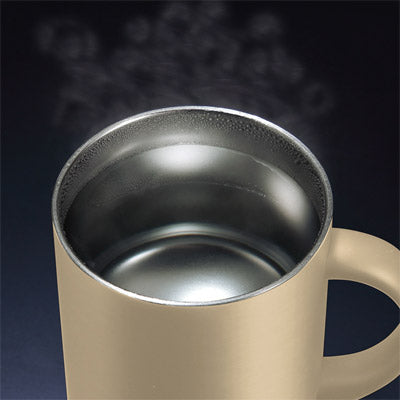 サーモス・真空断熱マグカップ280ml（ベージュ）JDG