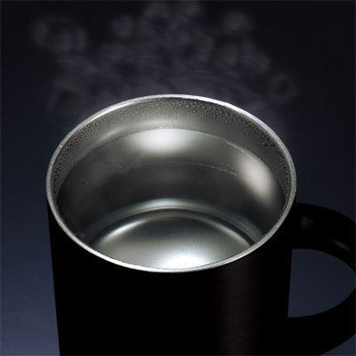 サーモス・真空断熱マグカップ280ml（スモークブラック）JDG
