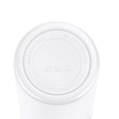 マグカップ付きプッシュ開閉式真空ステンレスボトル（ホワイト）