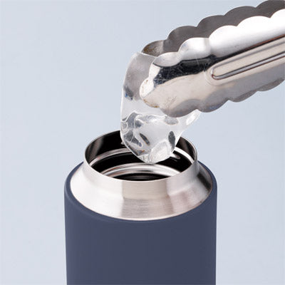 セルトナ・ワンタッチ式真空ステンレスボトル（ネイビー）