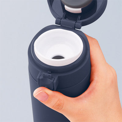 セルトナ・ワンタッチ式真空ステンレスボトル（ネイビー）