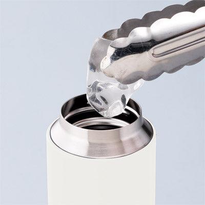 セルトナ・ワンタッチ式真空ステンレスボトル（ホワイト）