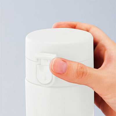 セルトナ・ワンタッチ式真空ステンレスボトル（ホワイト）