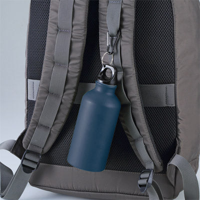 セルトナ・スマートアルミボトル（カラビナ付き）（ネイビー）