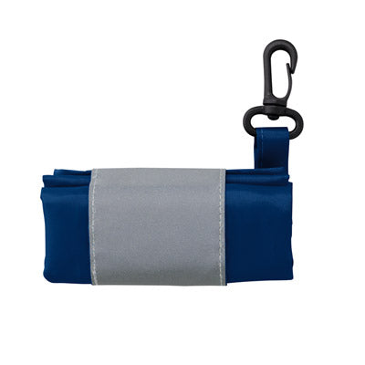 ポータブルリフレクターエコバッグ（フック付き）（ネイビー）