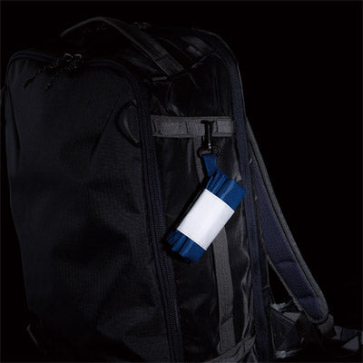 ポータブルリフレクターエコバッグ（フック付き）（ネイビー）