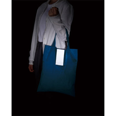 ポータブルリフレクターエコバッグ（フック付き）（ネイビー）